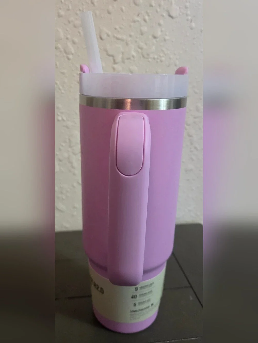 Stanley Orchid 30 Oz Insulated Travel Mug with Handle - Picture 2 of 7